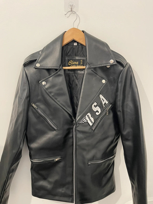 Biker lather jacket