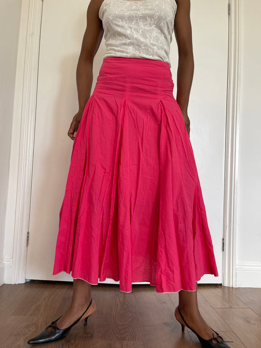 100% cotton maxi skirt 10uk