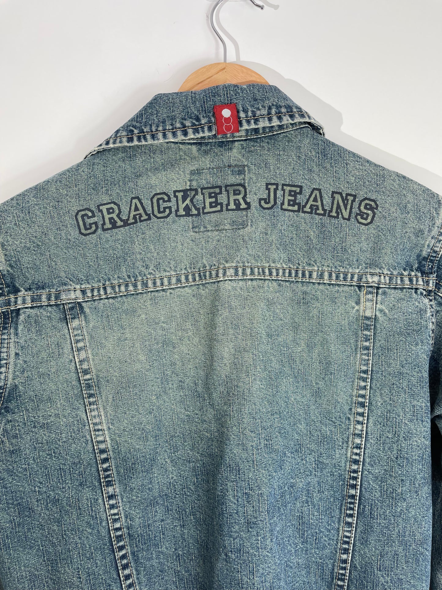 Vintage cracker Denim jacket 8-10uk